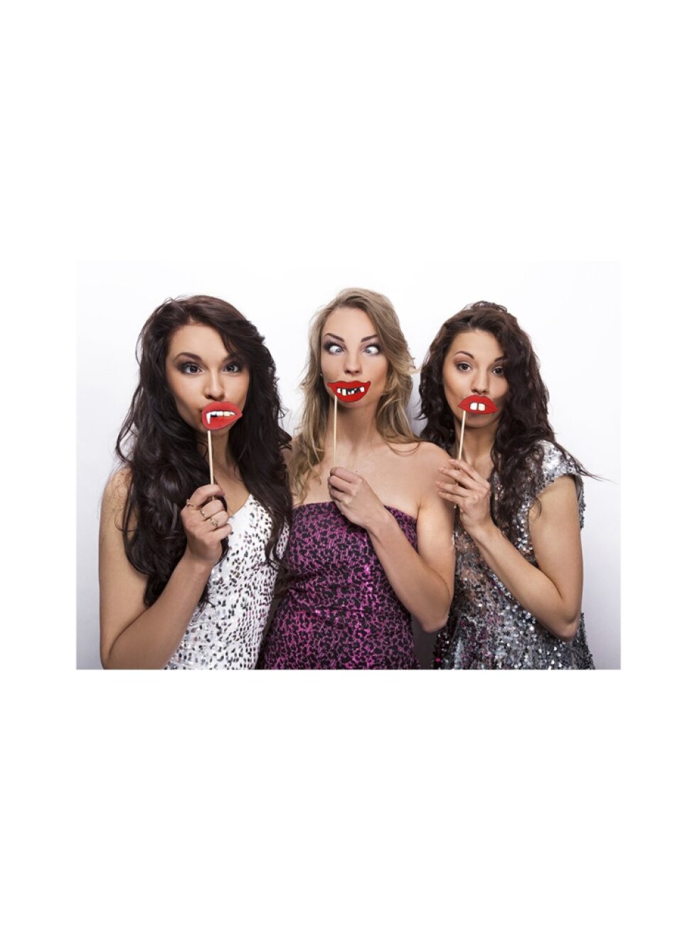 Fotorekvizity Zuby – sada na rozlučku