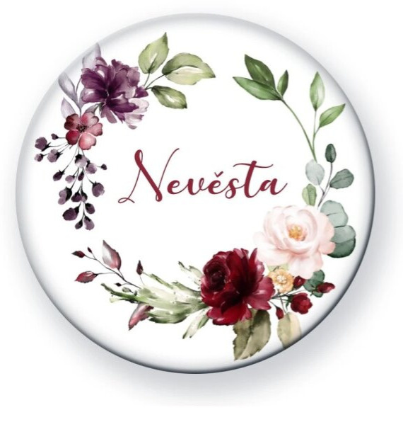 Placka růže - Nevěsta