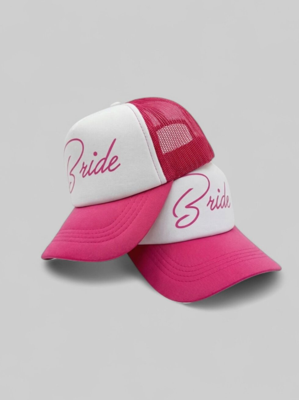 Růžovo-bílá kšiltovka - Bride