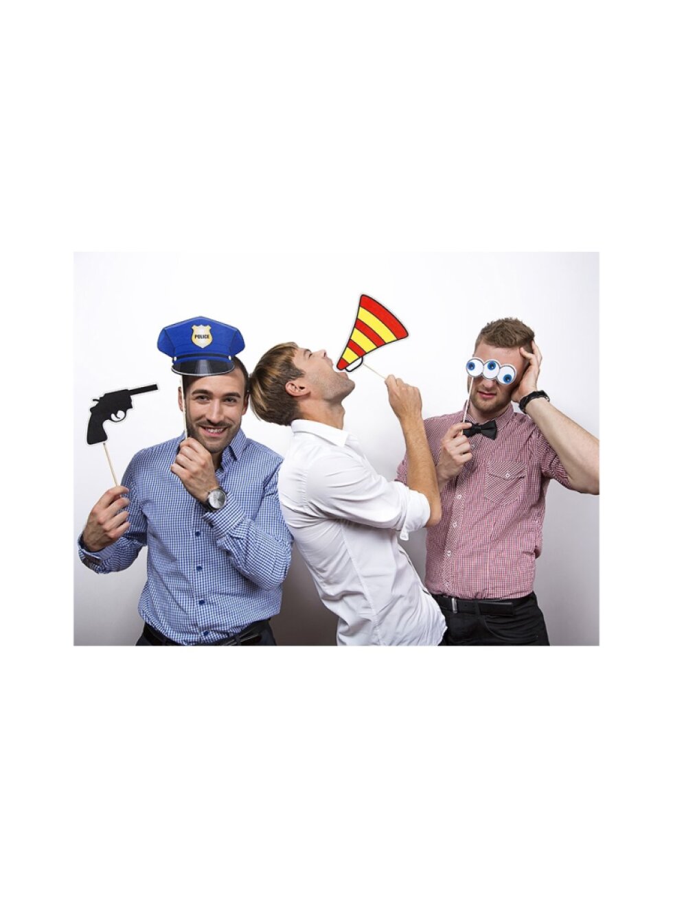 Fotorekvizity Policie – sada na rozlučku pro ženicha