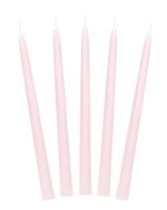 Svíčky kónické - růžové