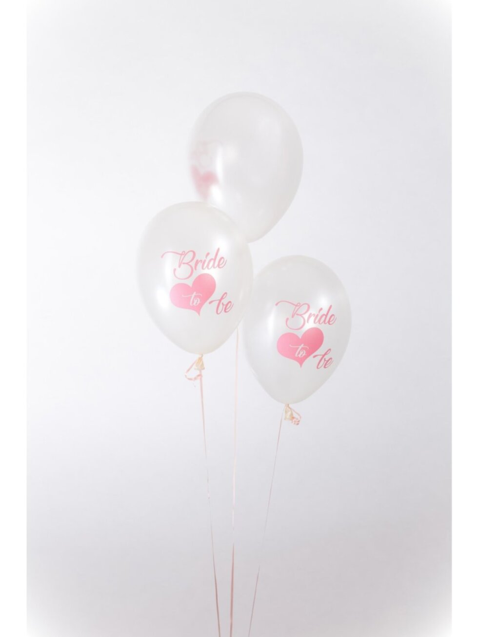 Balonky Bride to Be – perleťové, 10 ks