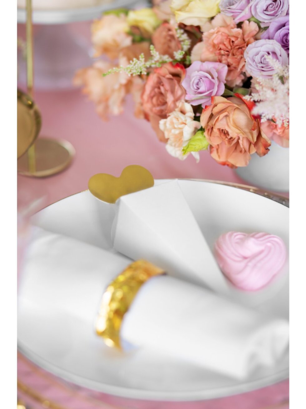 Krabičky ve tvaru srdce mix barev 5,5 × 18 × 5,5 cm, 6 ks