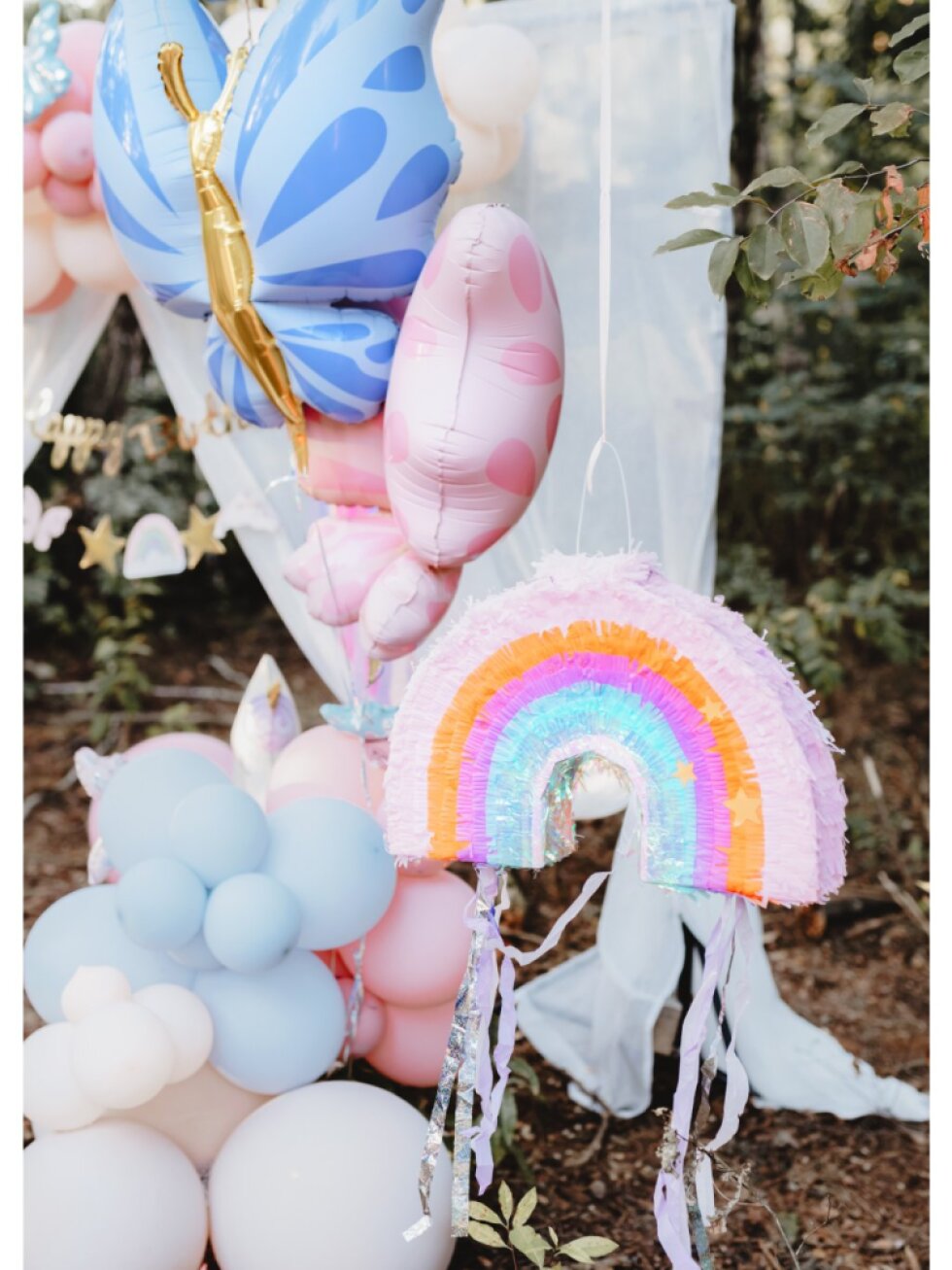 Piñata duha skládací 50 × 33 × 10 cm