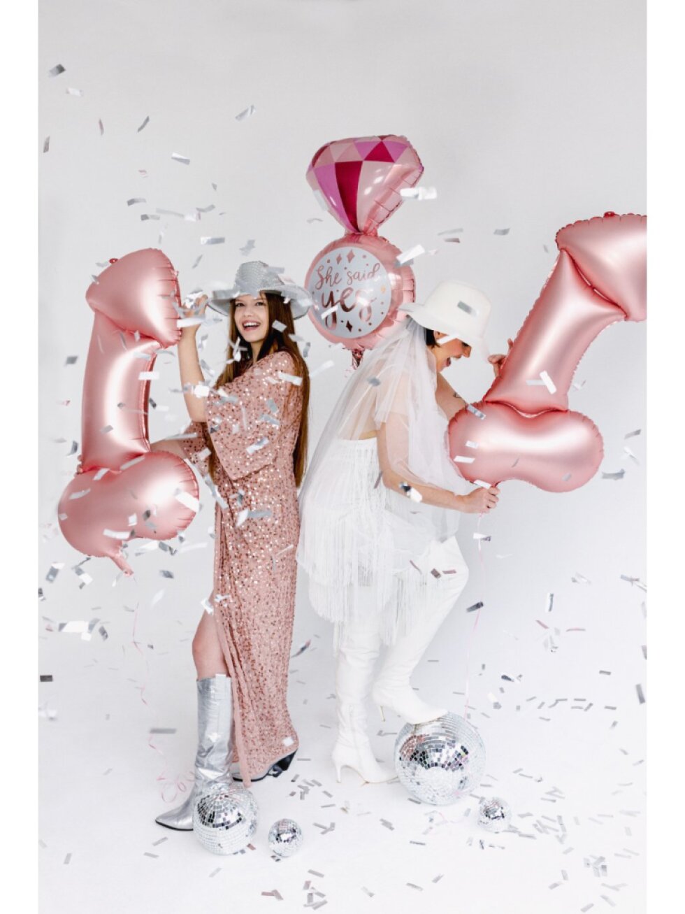 Fóliový balónek Penis – vtipná dekorace na rozlučku