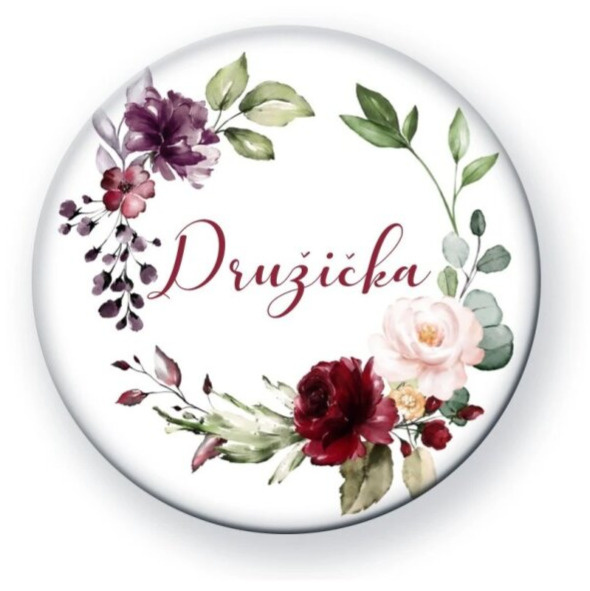 Placka růže - Družička