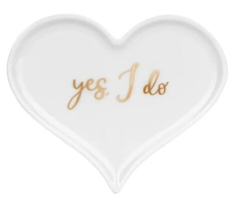 Porcelánový talířek na prstýnky