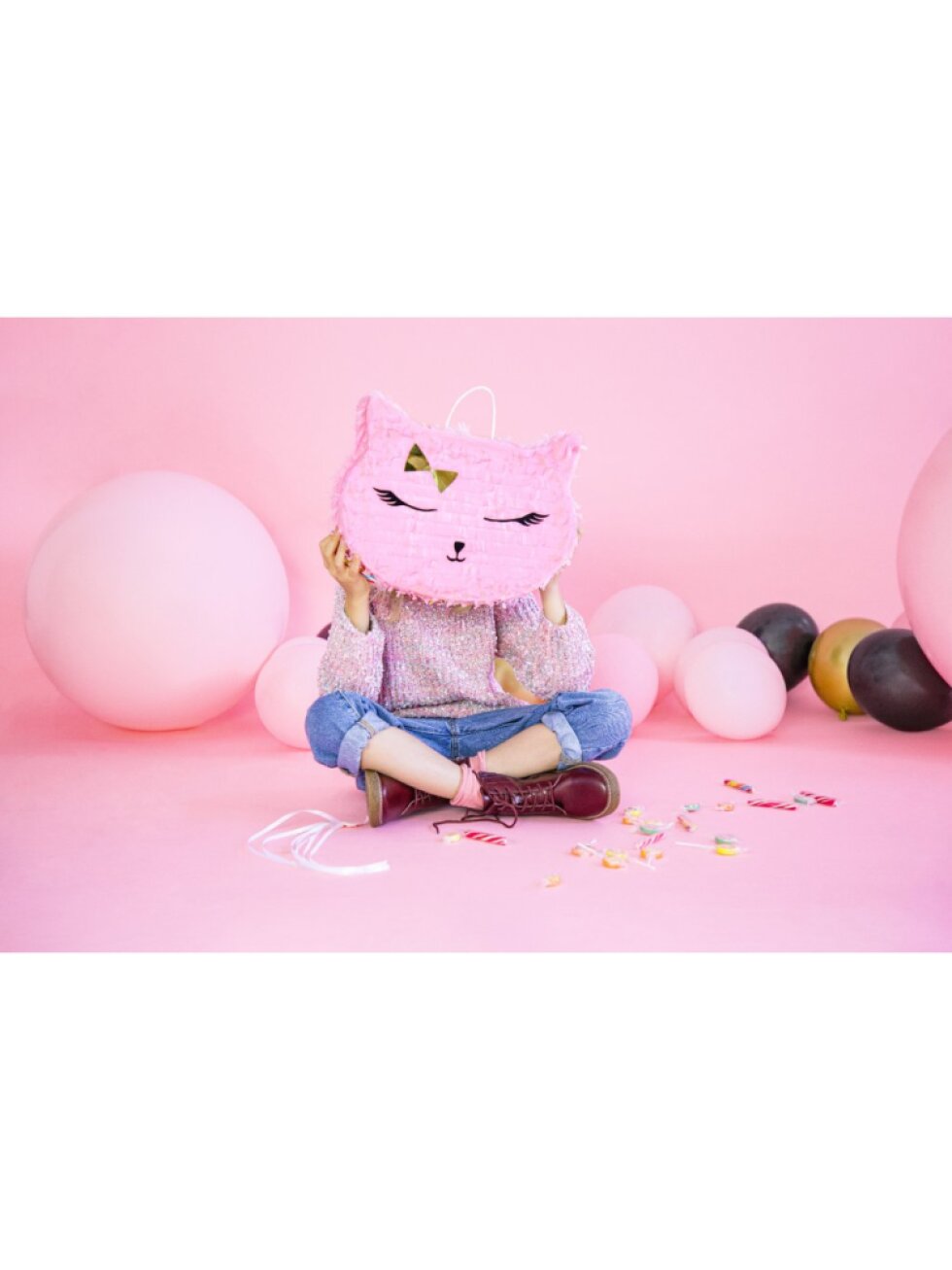 Piñata kočka 35 × 27 × 9 cm