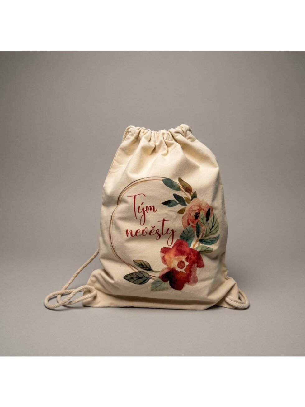 Natural vak Tým nevěsty - akvarelový věneček