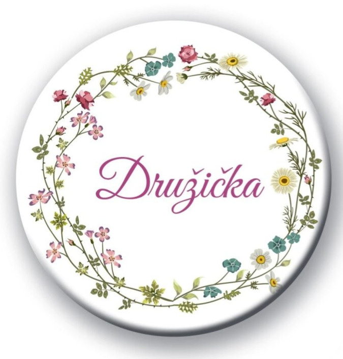 Květinová placka luční kvítí - Družička
