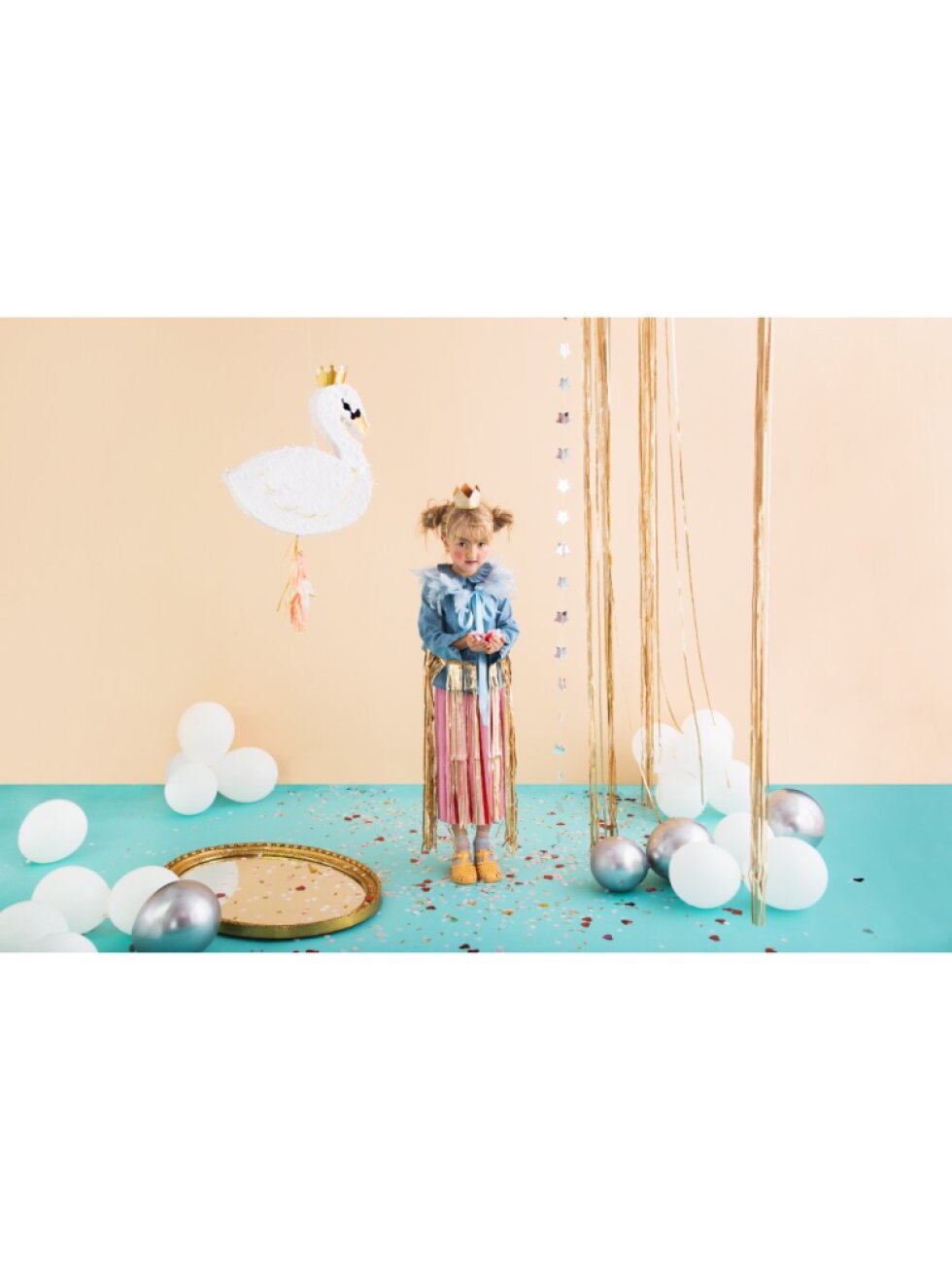 Piñata labuť 43,5 × 49,5 × 9 cm