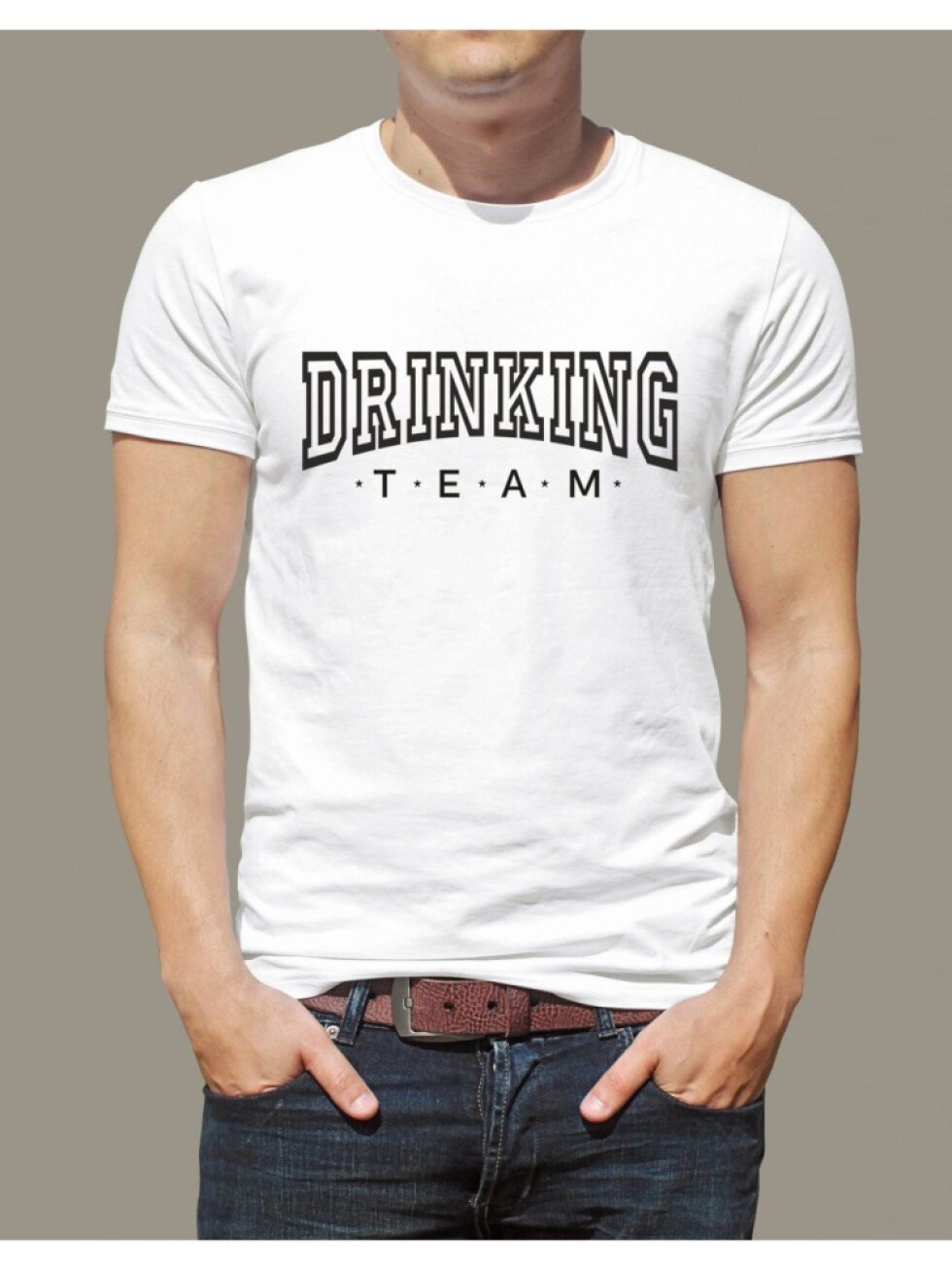 Pánské tričko Drinking team