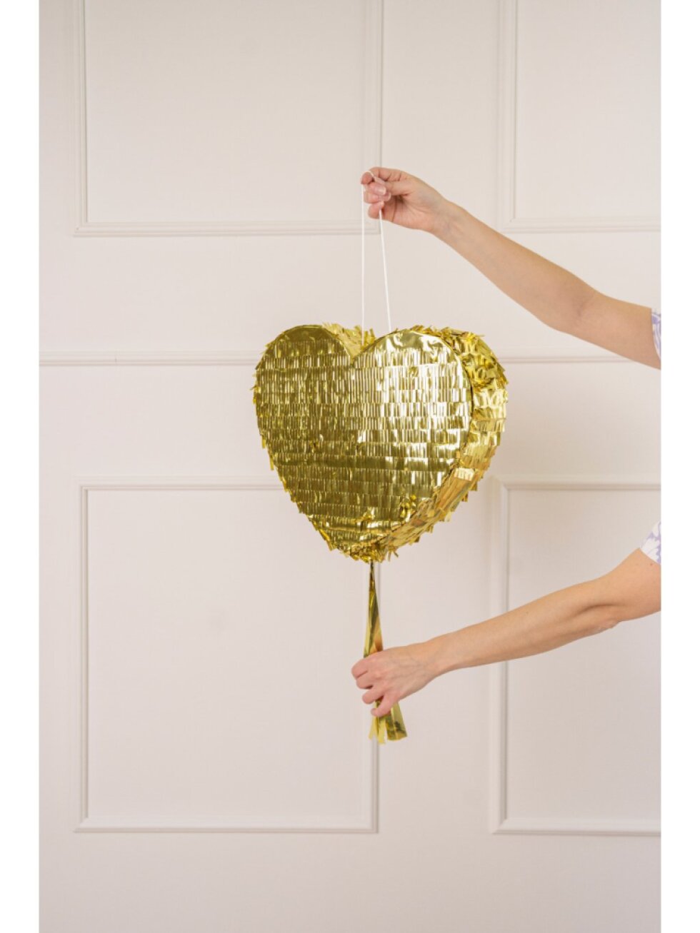 Piñata srdce LOVE skládací 36 × 32 × 10 cm