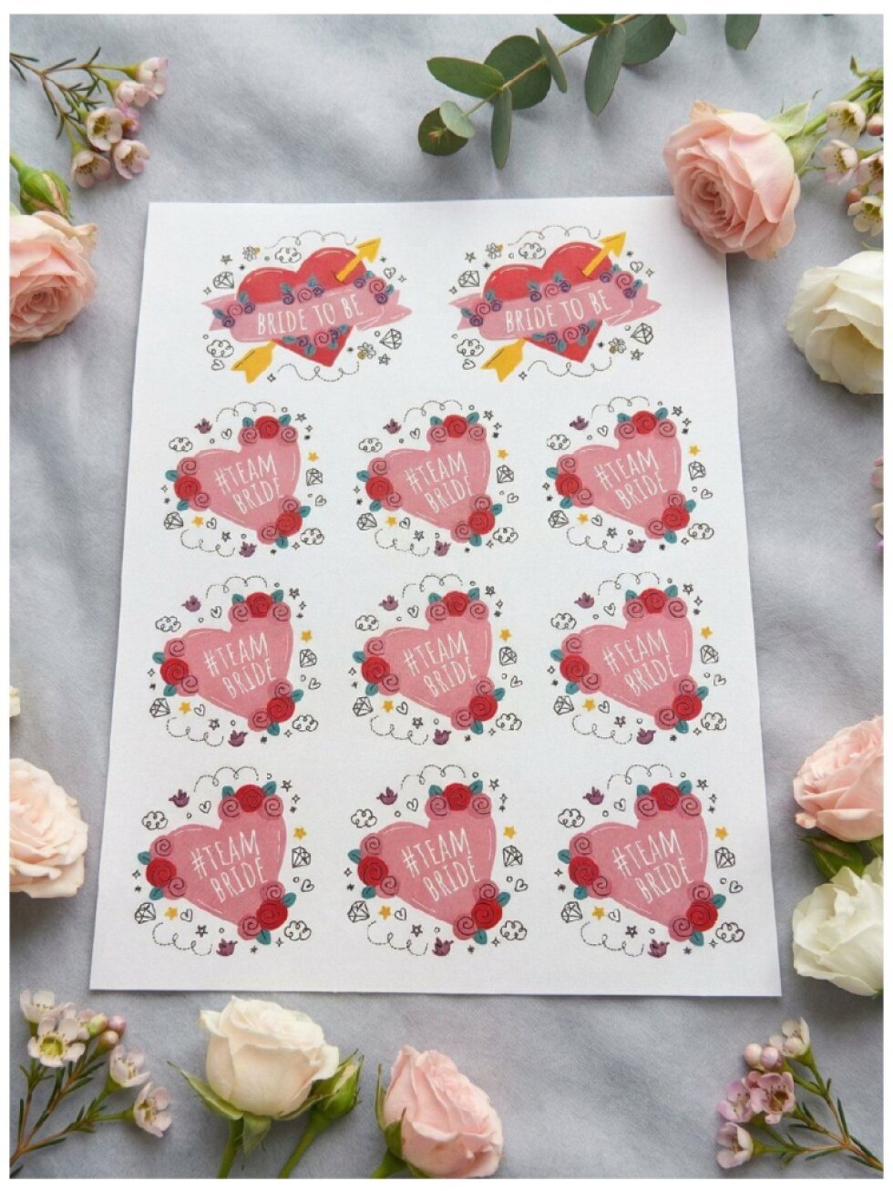 Tetování Červené srdce