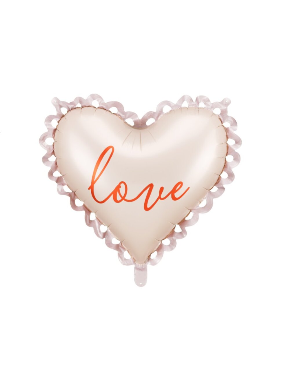 Fóliový balon srdce – mix barev 91 × 85 cm