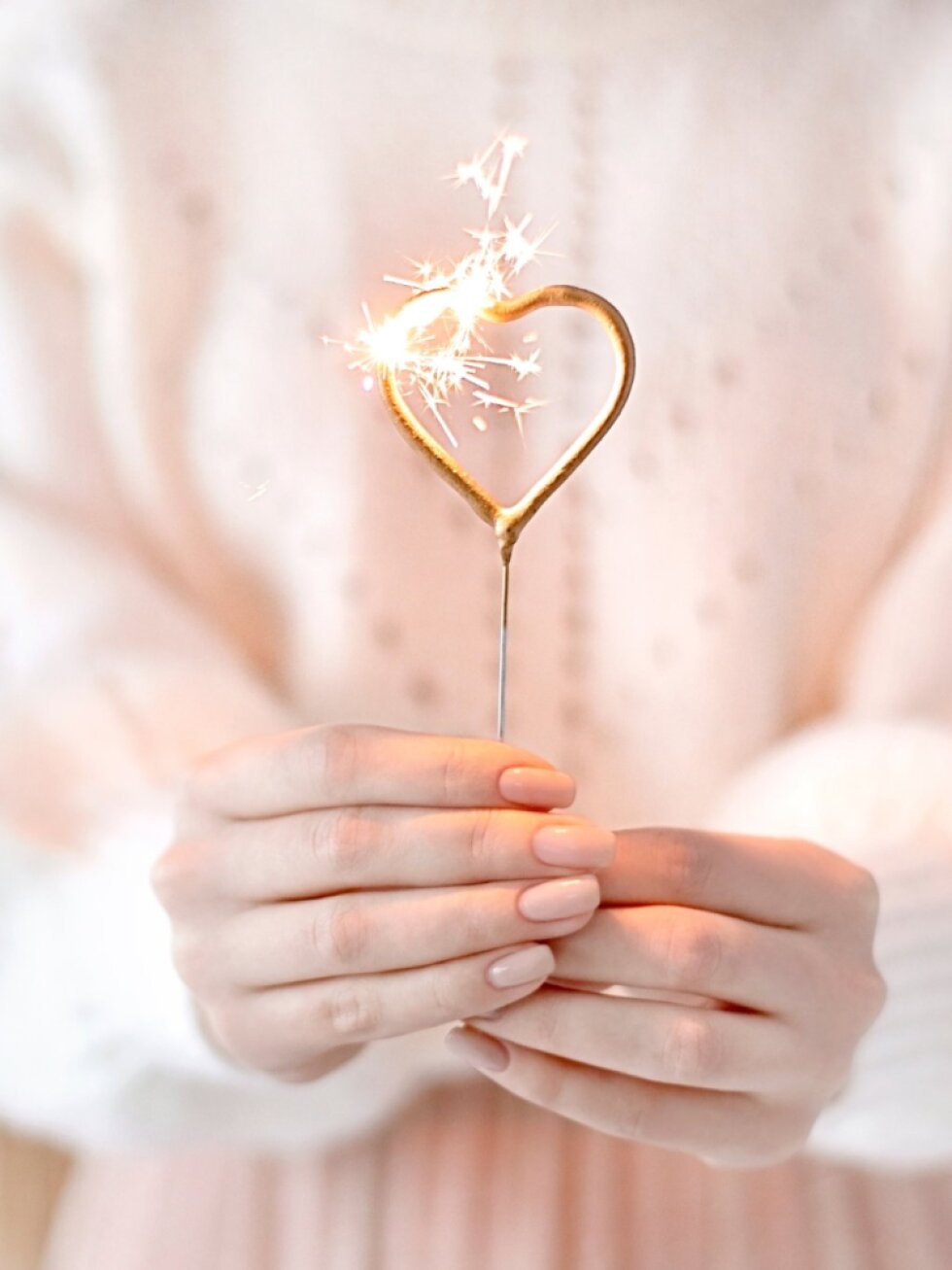 Prskavky srdce – svatební prskavky na focení