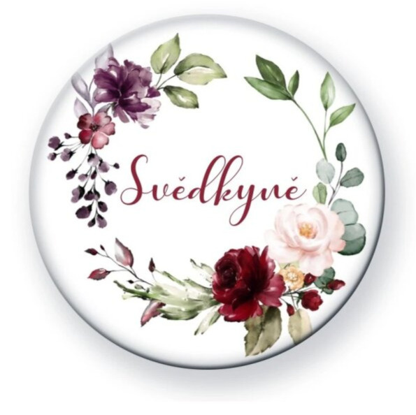 Placka růže - Svědkyně