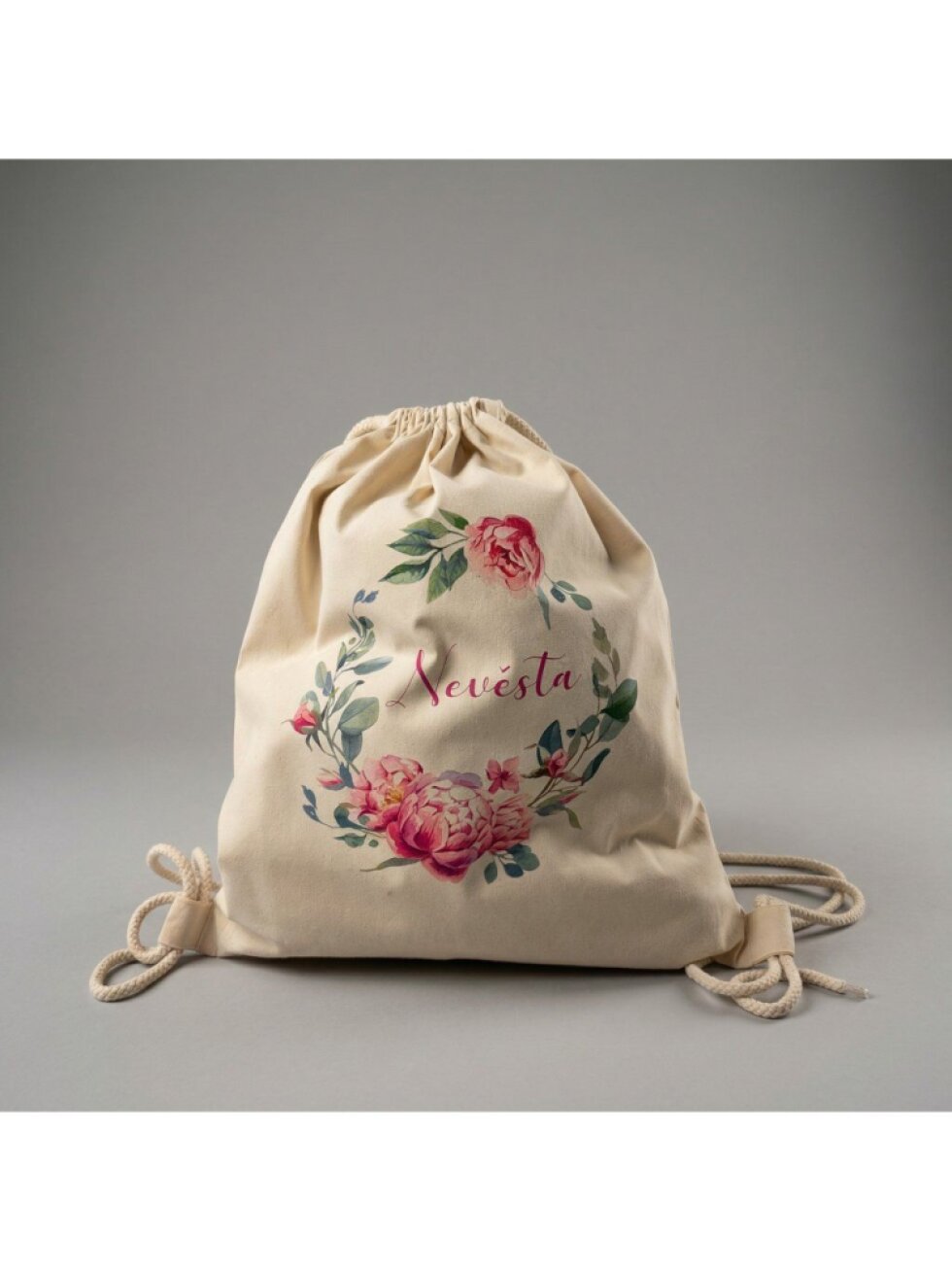 Natural vak Nevěsta - pivoňky