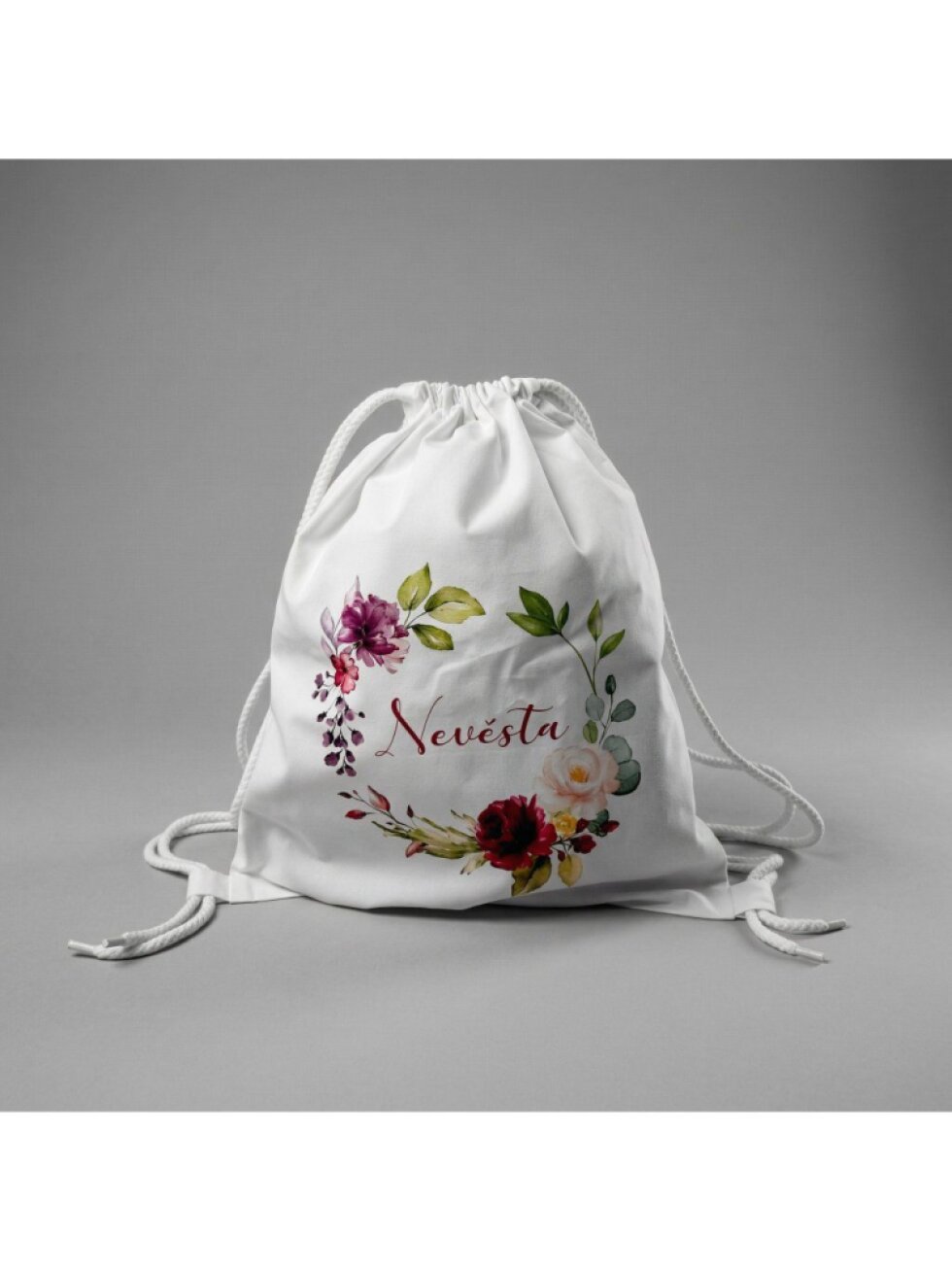 Bílý vak Nevěsta - růže