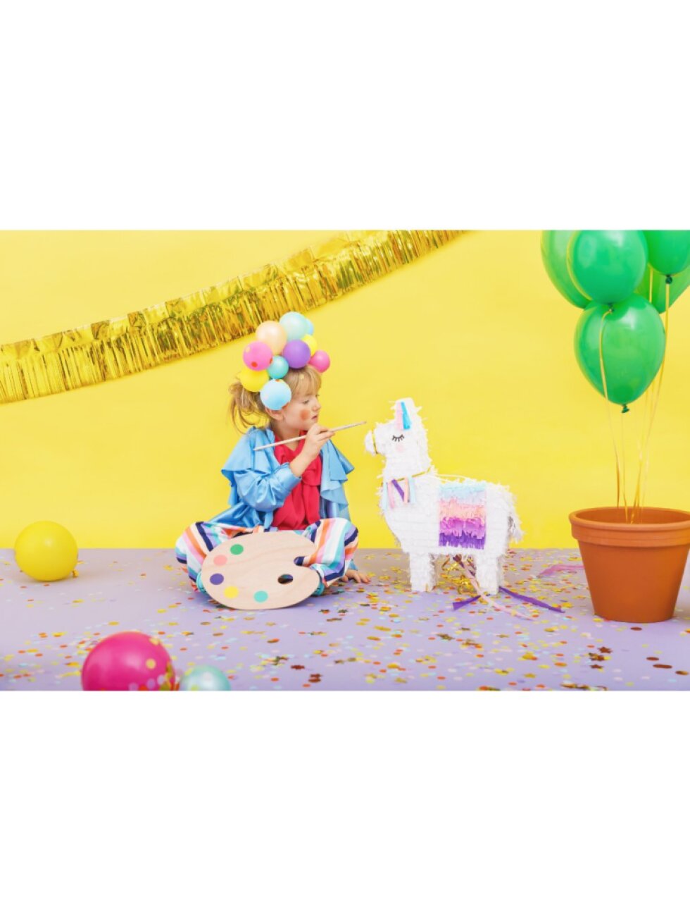 Piñata lama 41 × 49,5 × 10 cm