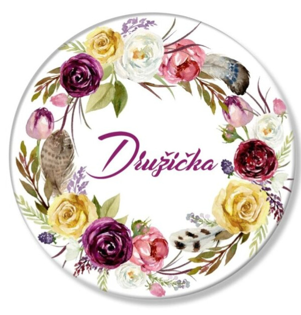 Placka boho věneček - Družička
