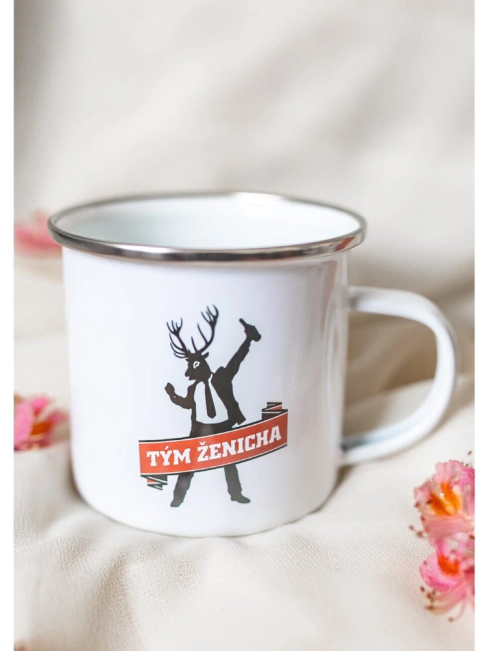 Bílý plecháček - Tým ženicha jelen