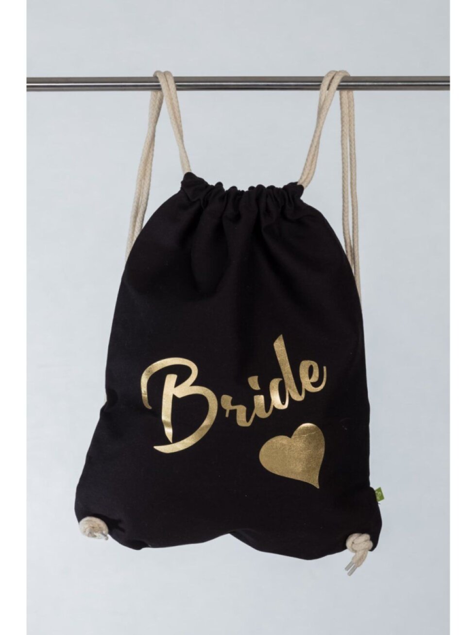 Černý vak Bride - zlatý potisk