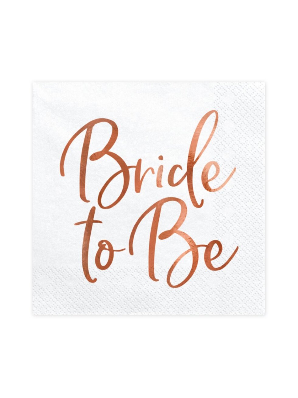 Ubrousky Bride to Be rosegold – na rozlučku