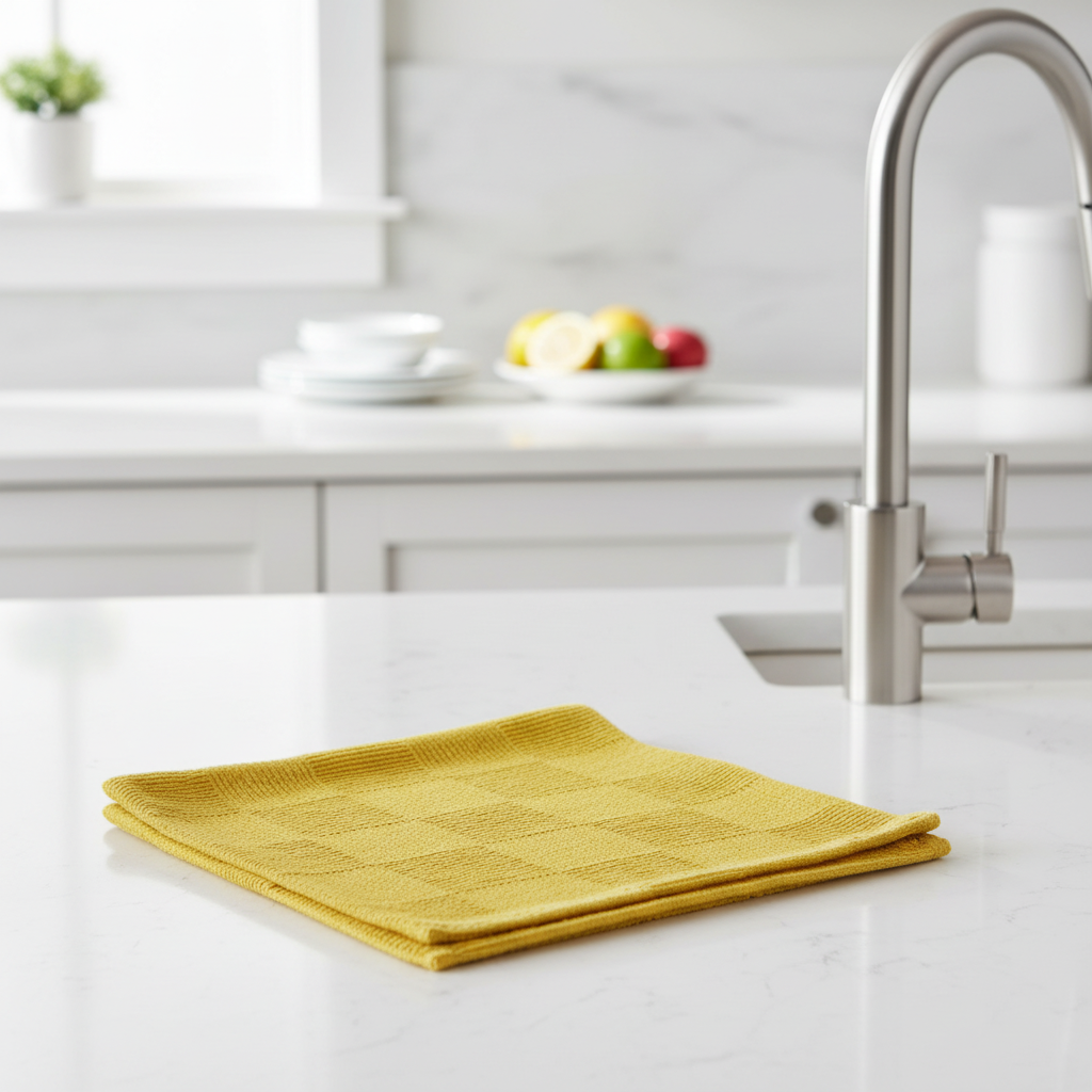 Ručník do kuchyně ADAM 50 x 50 cm žlutý