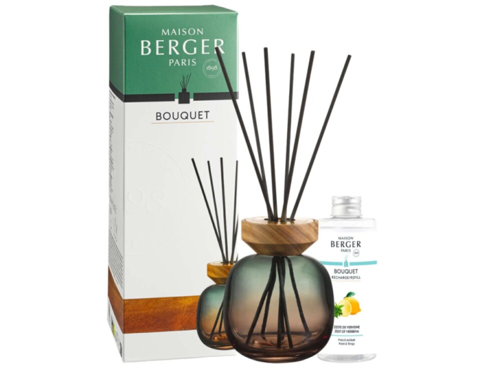 Maison Berger Paris Aroma Difuzér Wood Zelený s Vůní Verbena