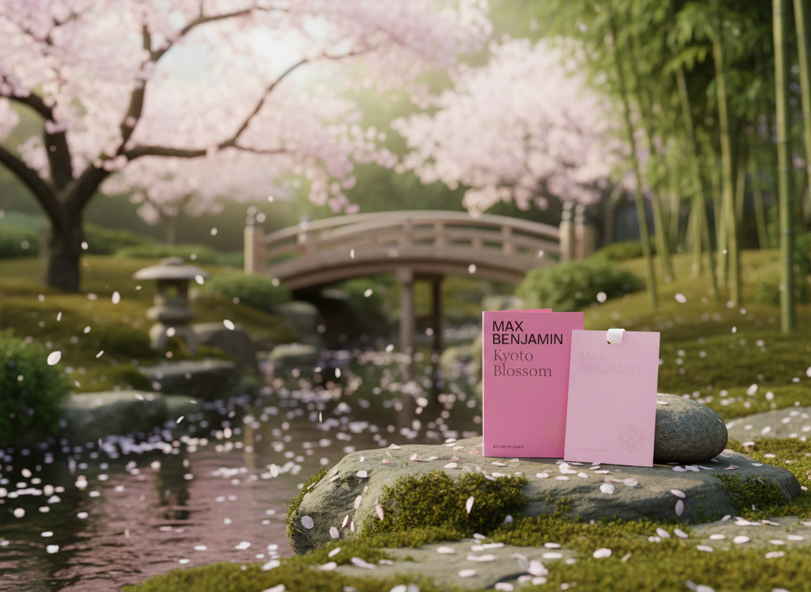 MAX BENJAMIN vonná karta KYOTO BLOSSOM