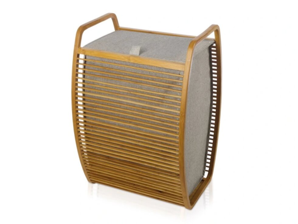 Koš na prádlo z bambusového dřeva BAMBOO wood