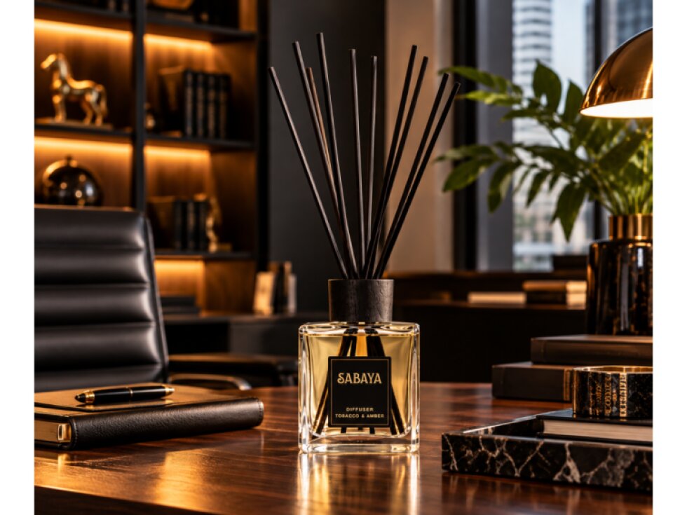 Aroma difuzér TOBACCO & AMBER 500 ml – SABAYA