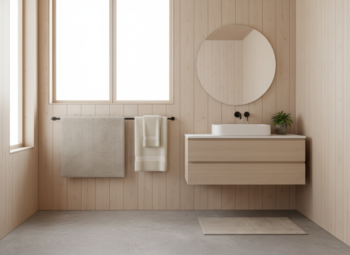 Bambusová předložka 50 x 80 cm ginger