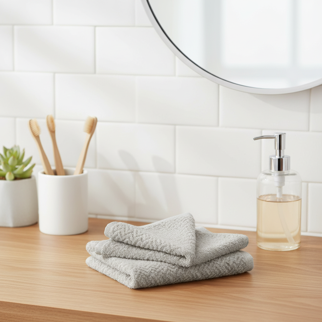 BROOKLYN ručník rybí kost 50 x 100 cm nature/cashmere