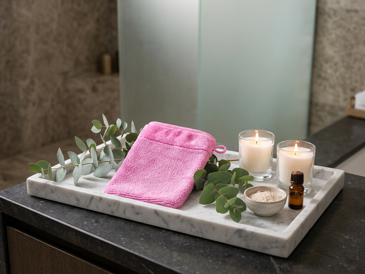 MÖVE Bamboo Luxe bambusová žínka 15 × 20 cm – iris