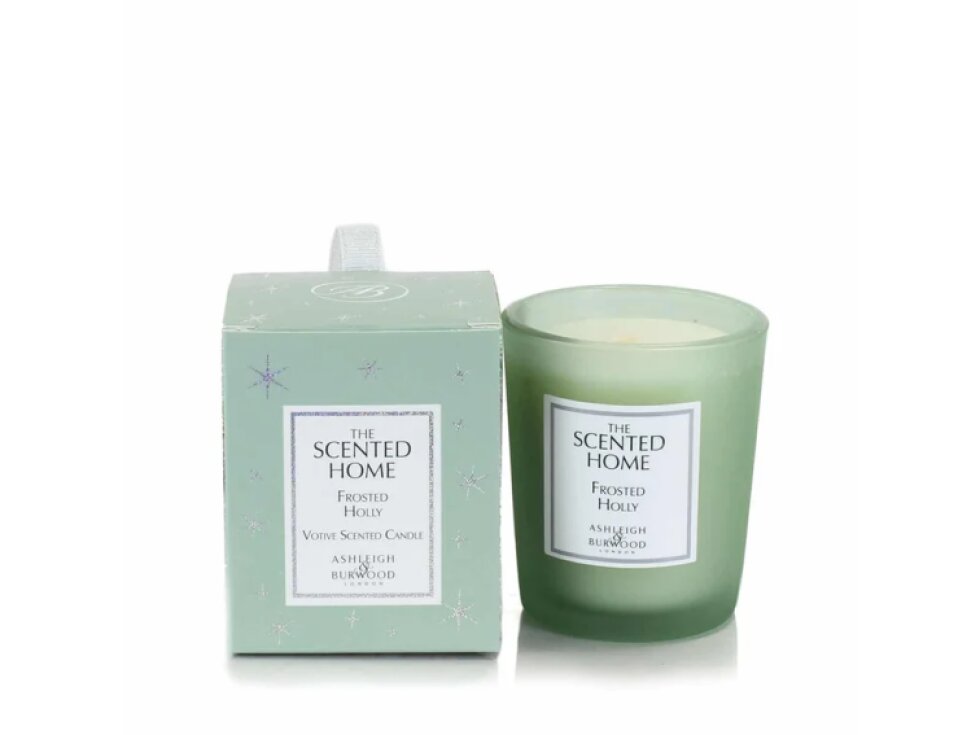 Vánoční vonná svíčka Frosted Holly 70 g – Ashleigh & Burwood