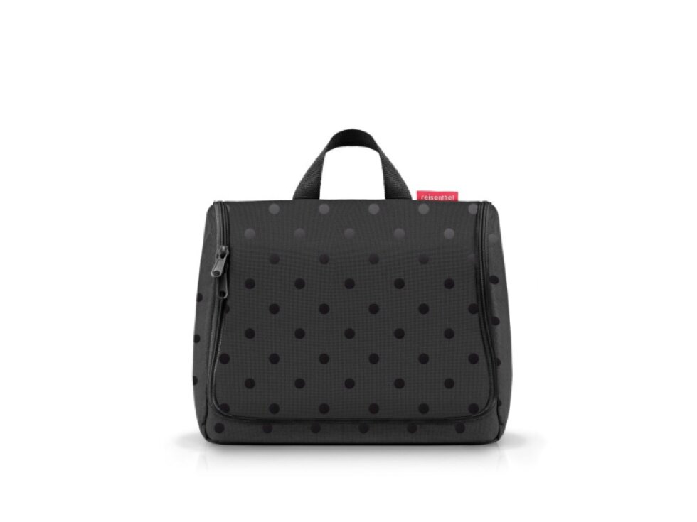 Reisenthel Toiletbag XL černá s lesklými puntíky