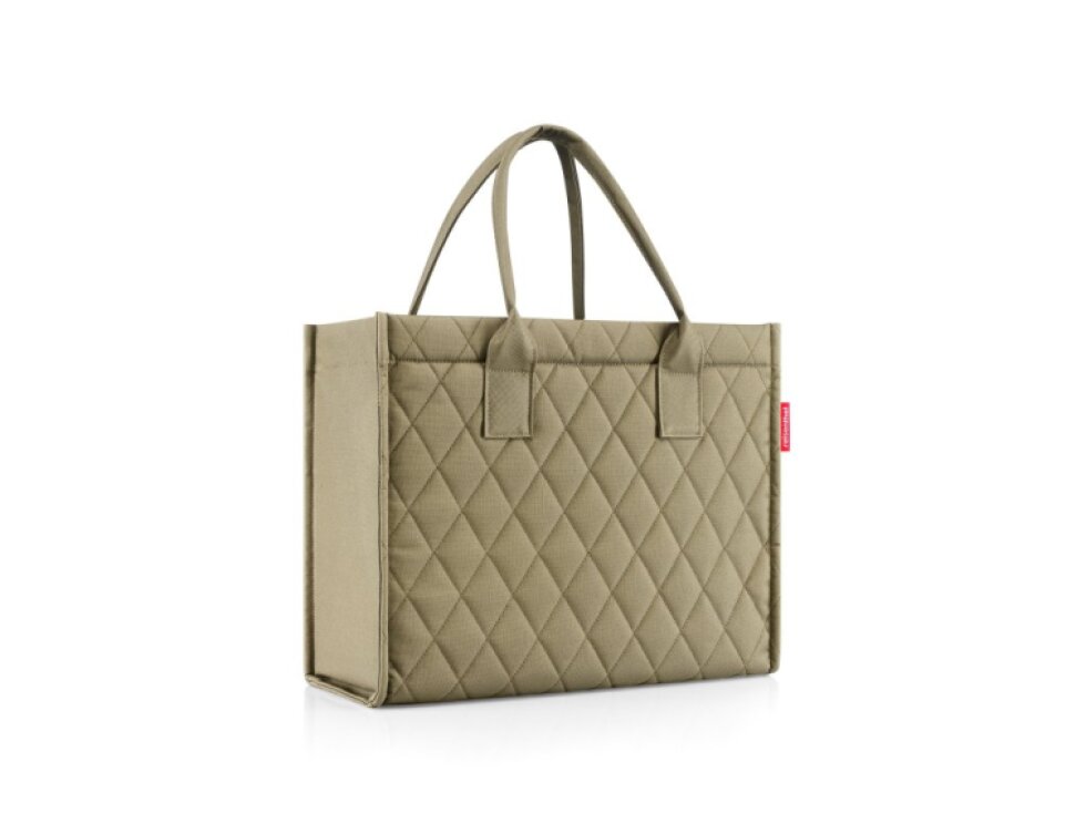 Reisenthel Daily Shopper Taška přes rameno, Rhombus Olive, 14L