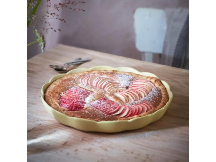 Koláčová forma MADELEINE nízká p. 31 cm vanilková