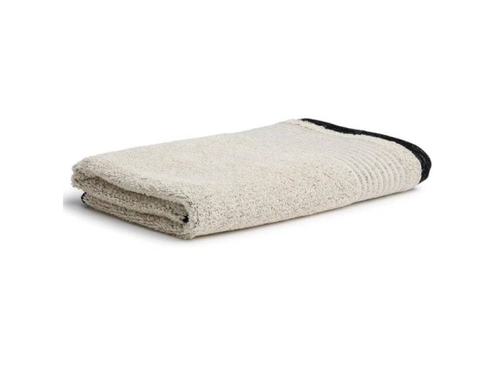 EDEN osuška 80 x 150 cm nature/black