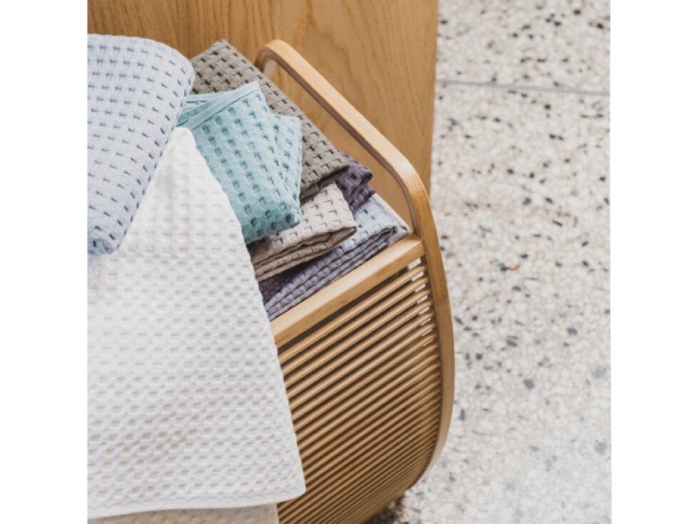 Koš na prádlo z bambusového dřeva BAMBOO wood