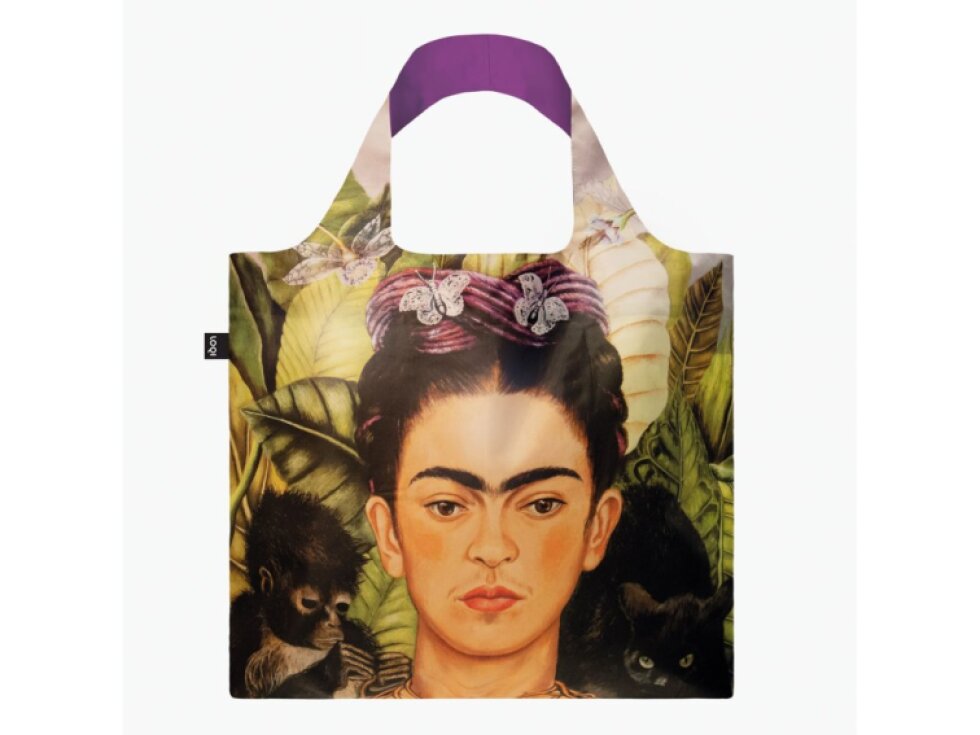 LOQI Skládací Taška Frida Kahlo - Self Portrait