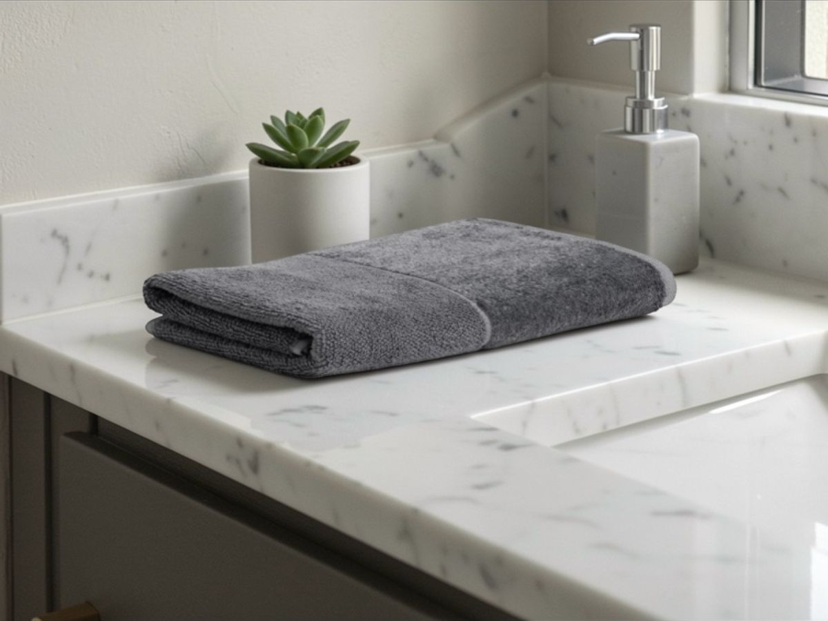 Bambusová osuška 80 x 150 cm stone