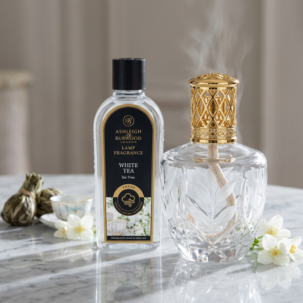Luxusní náplň WHITE TEA 1000 ml pro katalytické lampy