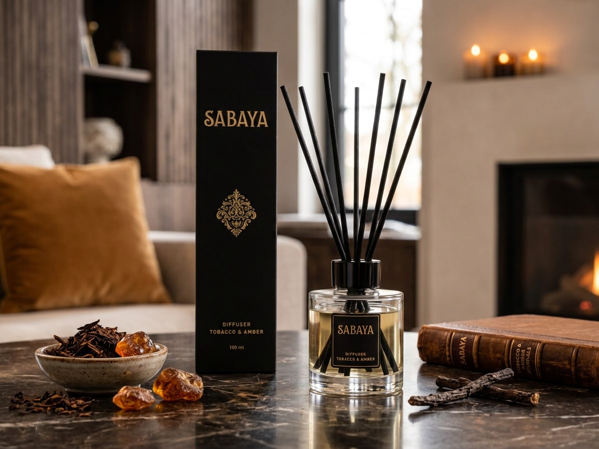 Aroma difuzér TOBACCO & AMBER 100 ml – SABAYA