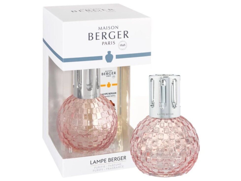 Katalytická lampa DISCO růžová + náplň Sladký grapefruit 250 ml