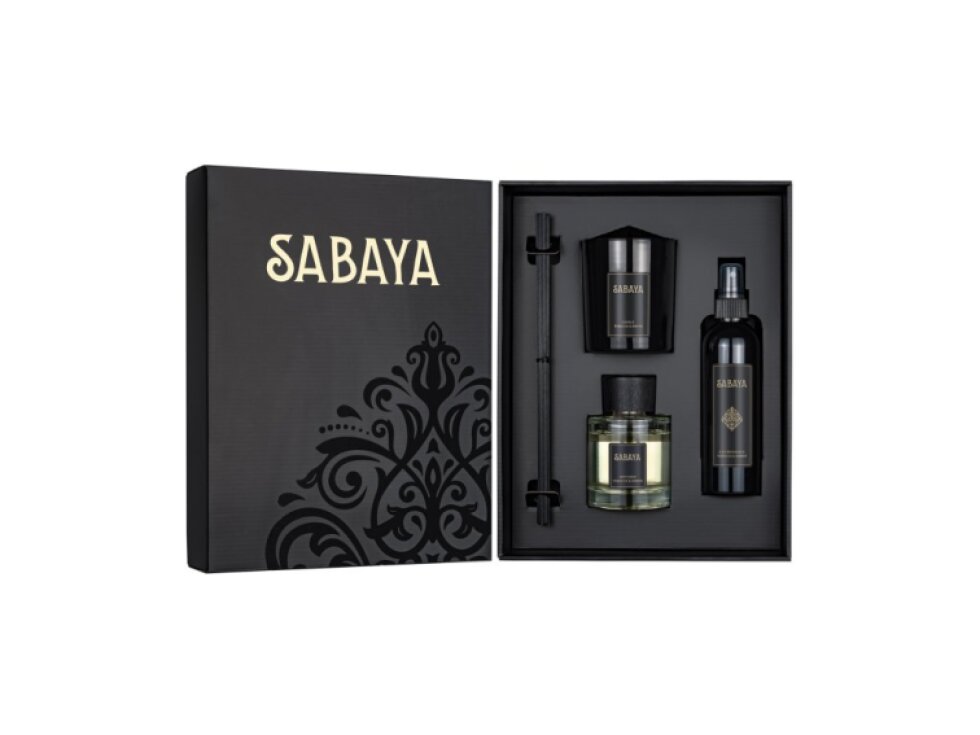 Dárková sada bytových vůní Luxury Collection TOBACCO & AMBER – Sabaya