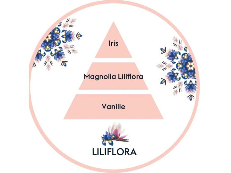 Katalytická lampa DISCO transparentní + náplň Magnolie 250 ml