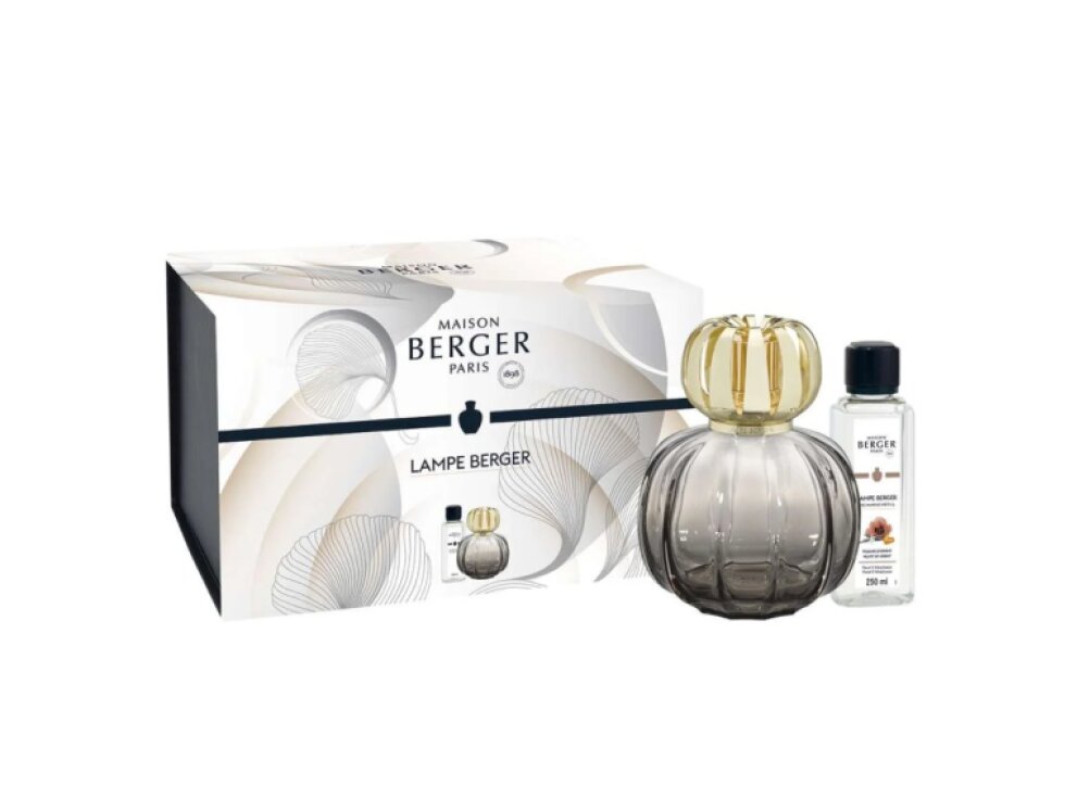 Katalytická lampa Corali šedá + náplň Samet z Orientu 250 ml